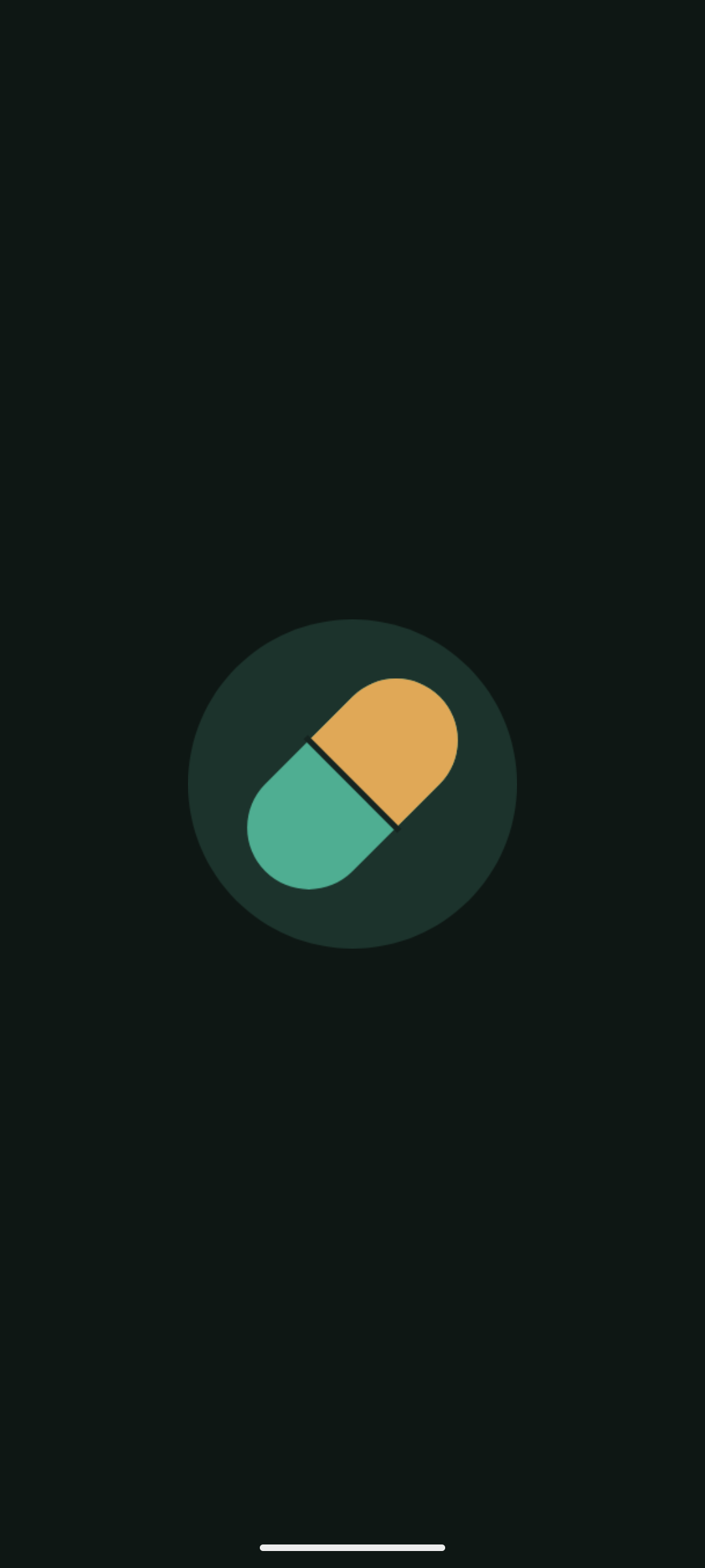 24 hours Home screen showing the next available dose